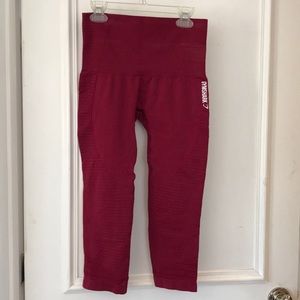 Gymshark seamless cropped leggings